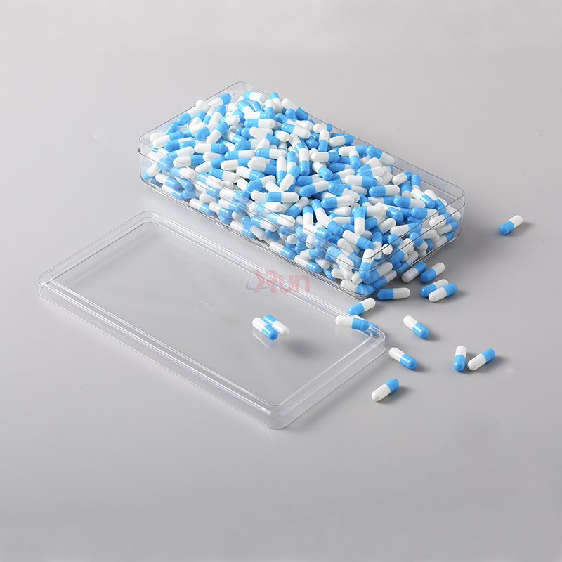 We offer various plastic capacities for honey that are specifically designed to fit our rectangular clear box, providing an ideal plastic cake containers solution for bulk custom chocolate packaging.